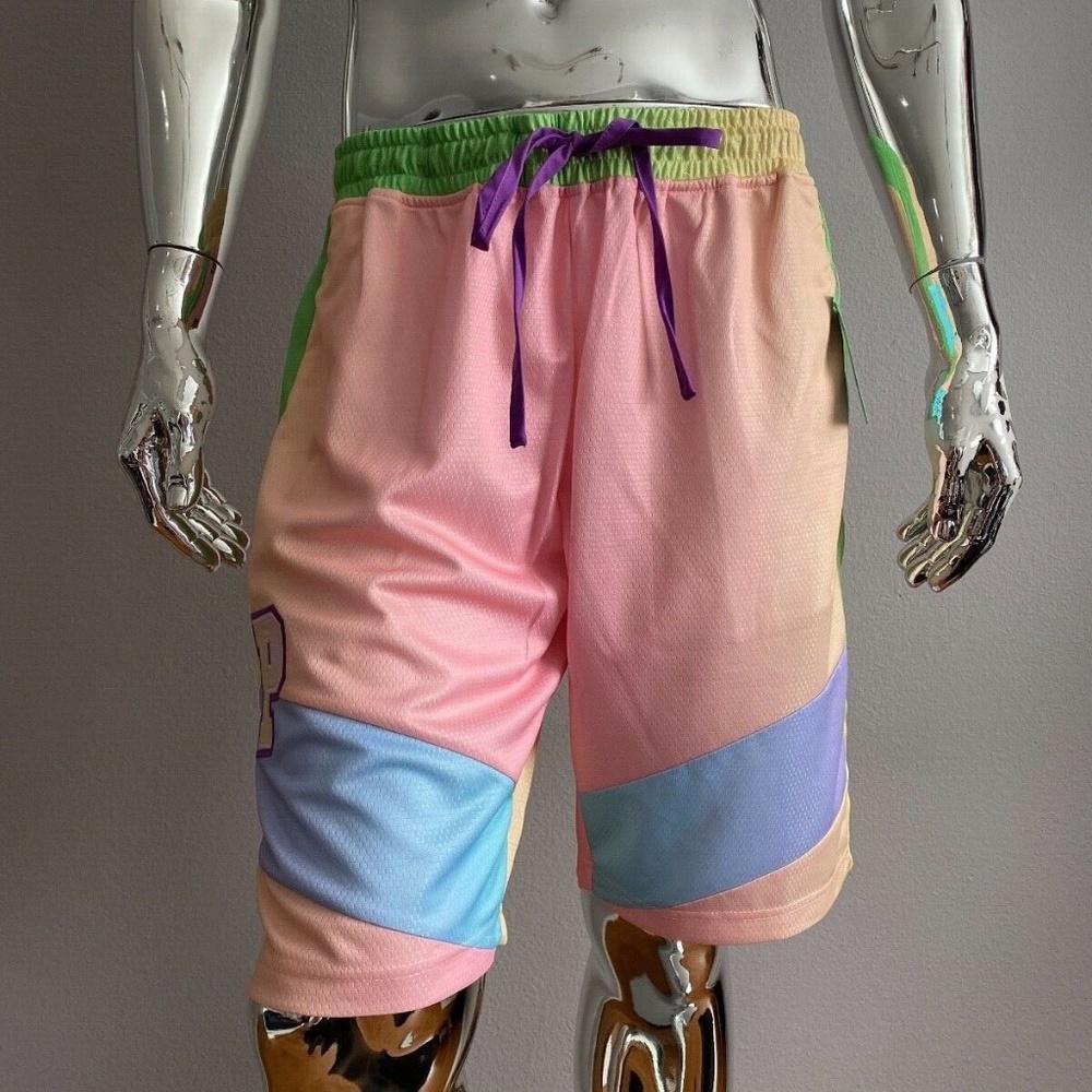 New Pink Dolphin Exclusive Pink Graphic Shorts Size 2XL